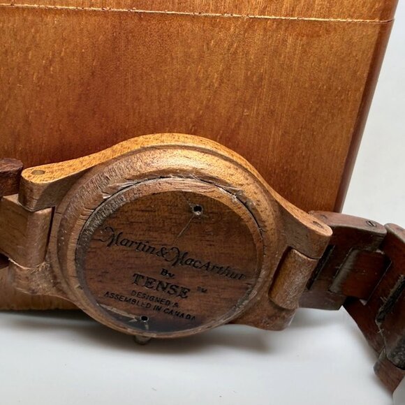 Martin & MacArthur Koa Wood Watch by Tense - 2011 Full Collector’s Set - Picture 4 of 11